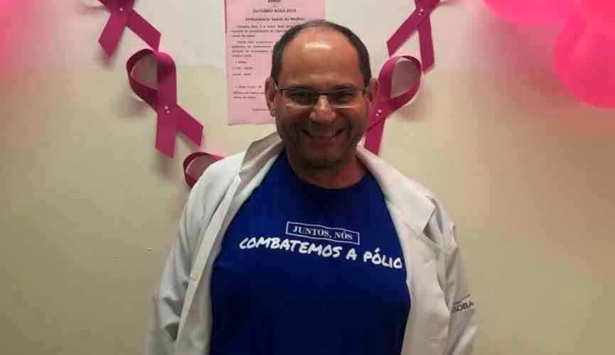 Vítima de poliomelite na infância, ginecologista do HU fala sobre importância da vacinação