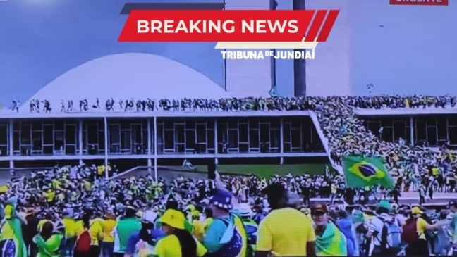 Bolsonaristas invadem Congresso Nacional