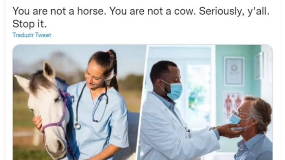 Post no Twitter da FDA