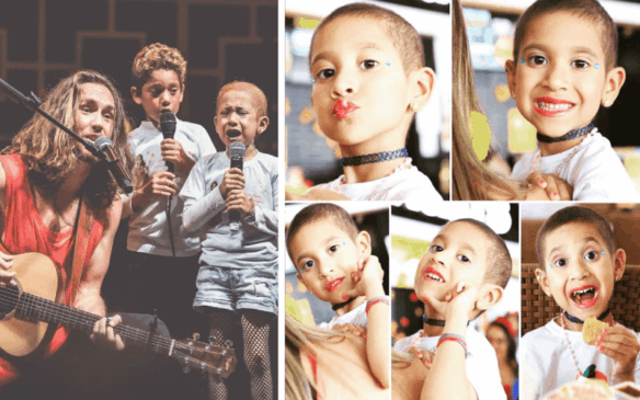 Anna Luísa ficou conhecida em todo o país depois de subir no palco, durante um show em Brasília, e cantar "O Sol". (Foto: Reprodução Instagram)