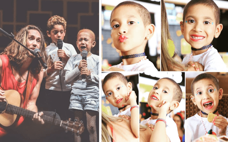 Anna Luísa ficou conhecida em todo o país depois de subir no palco, durante um show em Brasília, e cantar "O Sol". (Foto: Reprodução Instagram)