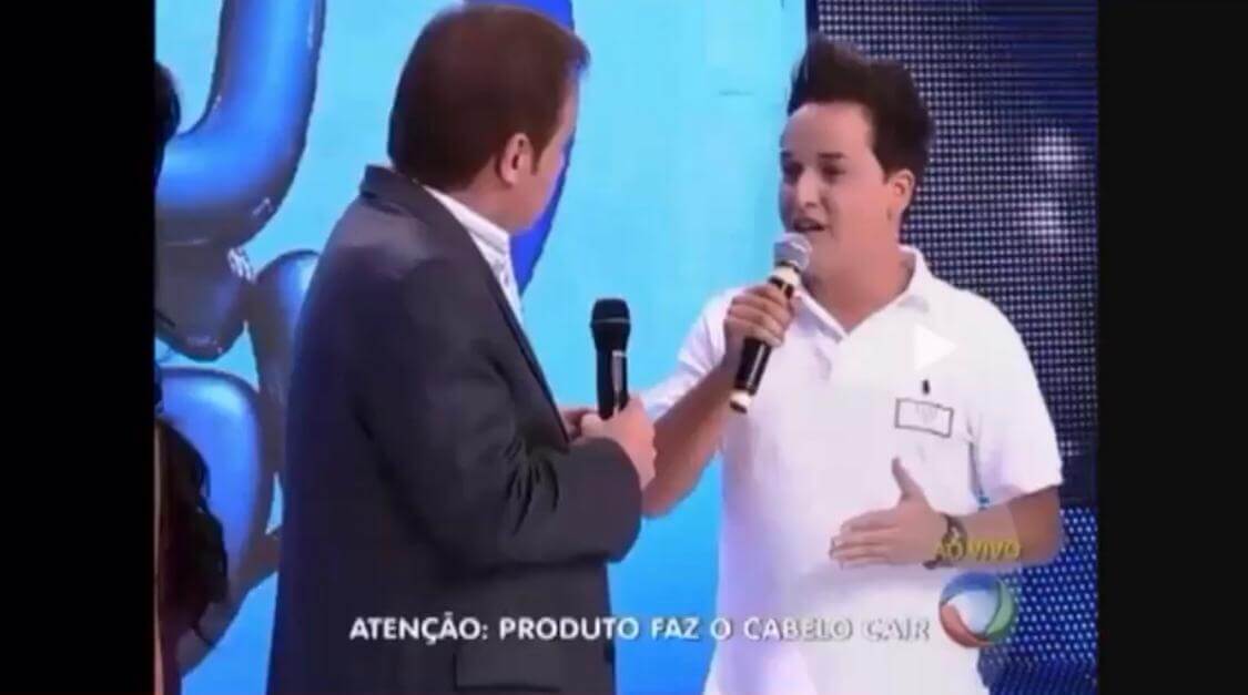 Trecho do Programa do Gugu