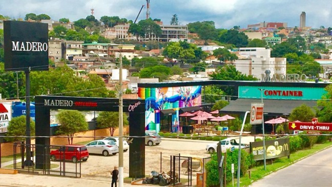 Visão panoramica da obra