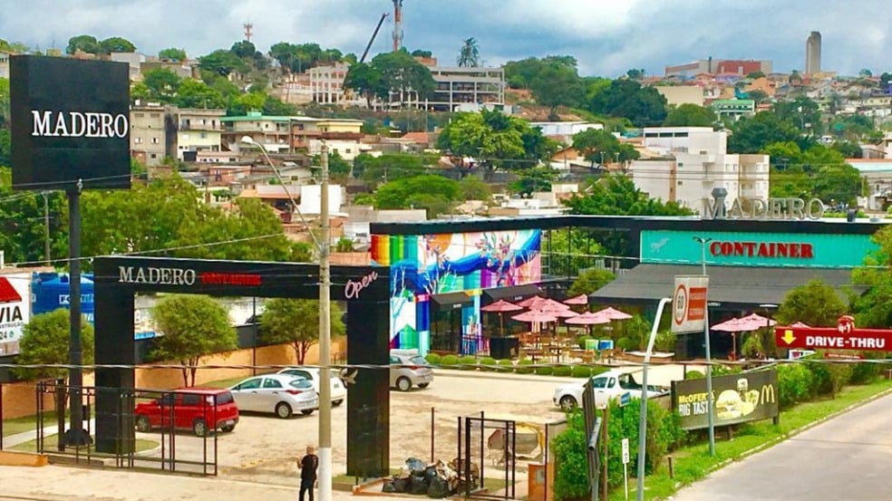 Visão panoramica da obra