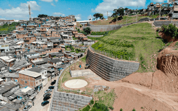 Foto panorâmica do Jardim São Camilo