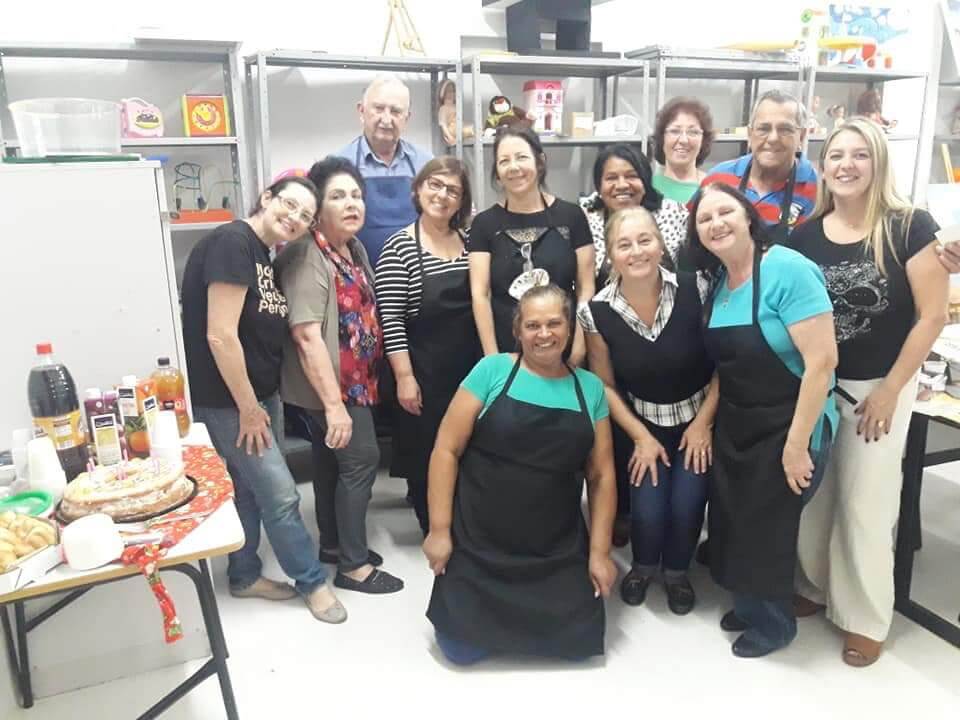 Grupo faz confraternização