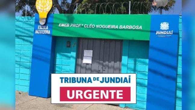 Fachada de escola municipal