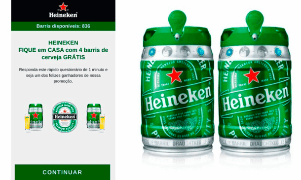 Mensagem do golpe e barris de chopp prometidos