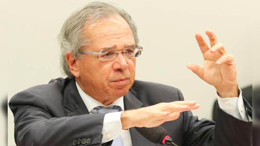 Paulo Guedes em coletiva
