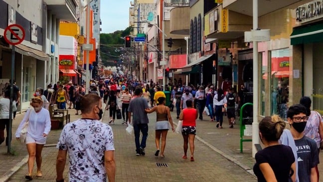 Centro de Jundiaí aberto