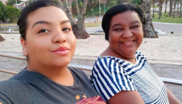 Maria Eduarda e Marli Fruzina