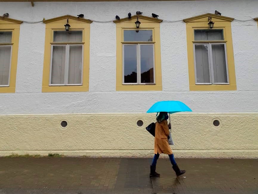 Frente fria em Jundiaí. (Foto: Mauro Utida)
