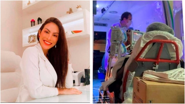 Dieynne Sugo está internada em estado grave. (Foto: Divulgação)