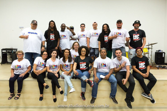 Equipe do projeto RAPensando a sociedade. (Foto: Divulgação)