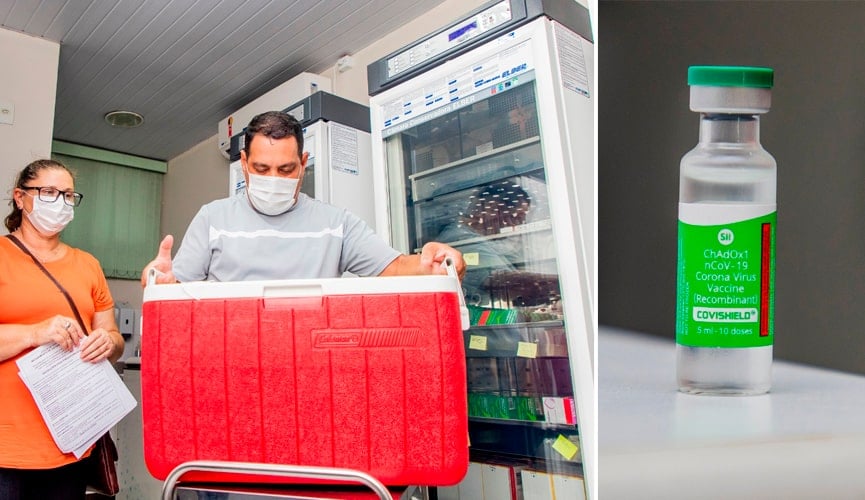 Vacina de Oxford chega em Itupeva. (Foto: Divulgação)
