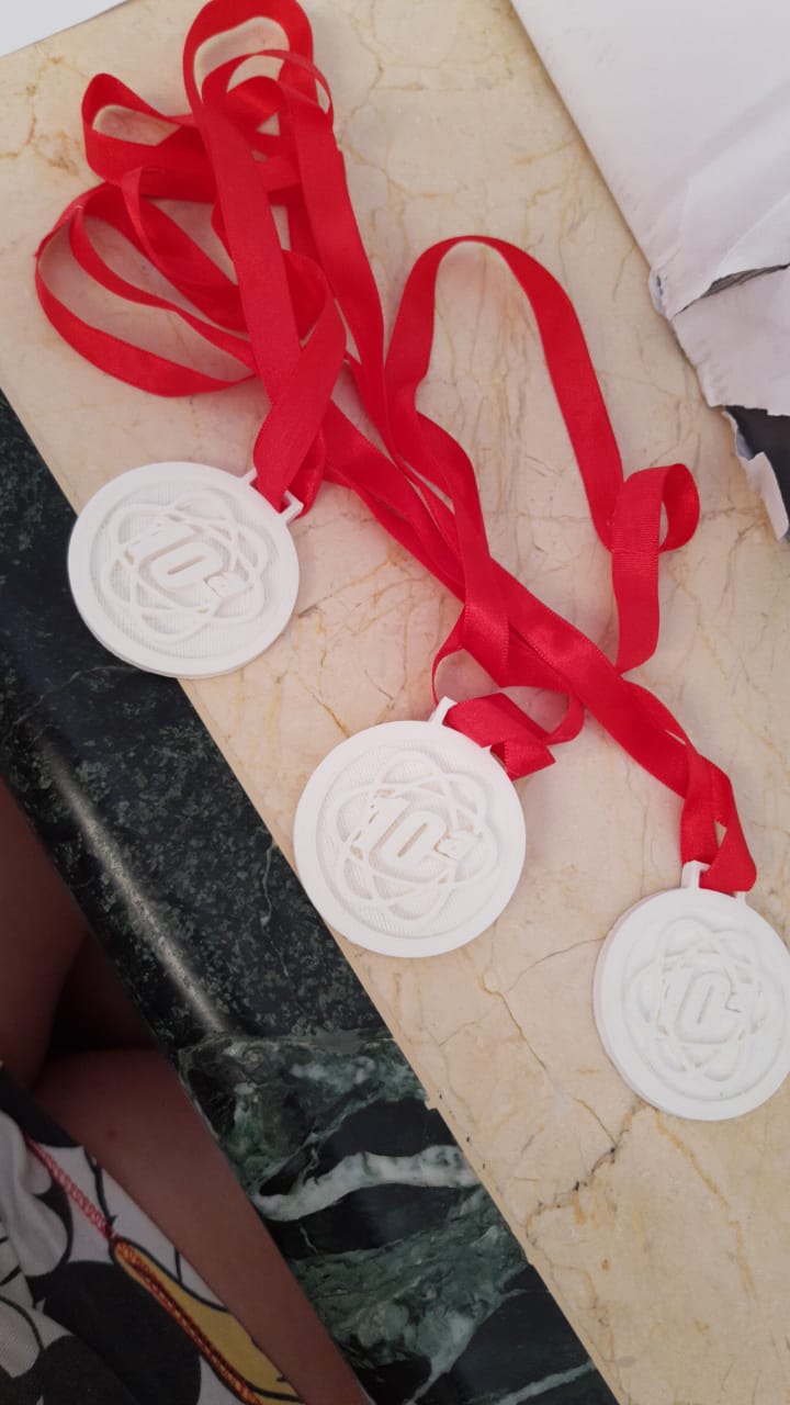 Medalhas do prêmio Rocket Girls