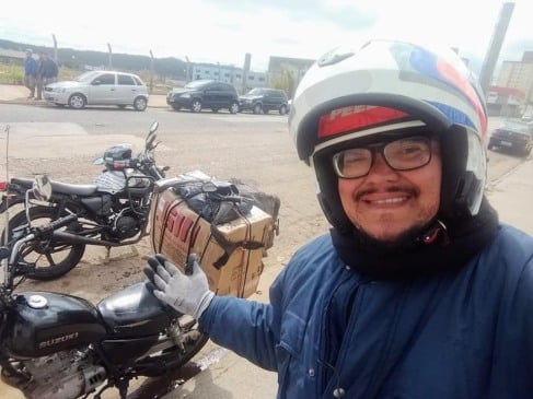 Jundiaí perde Ecio Lucatto, o motoboy "gente boa"