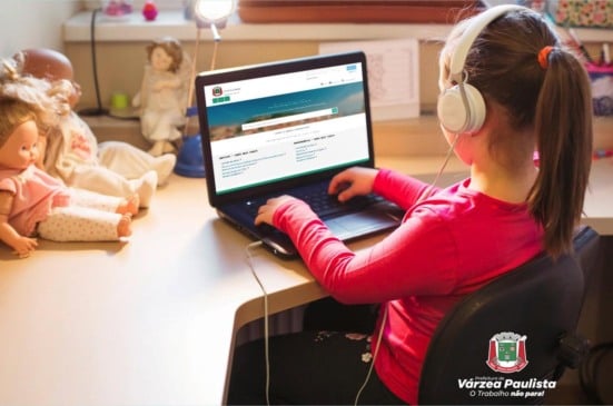 Várzea Paulista inova com ensino on-line para garantir interesse dos alunos