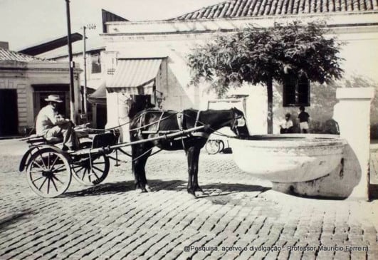 Jundiaí tinha "carteira de habilitação" para charreteiros e bebedouros faziam sucesso