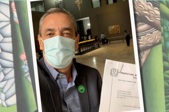 Prefeito de Várzea Paulista busca investimentos para cidade em reunião com governador