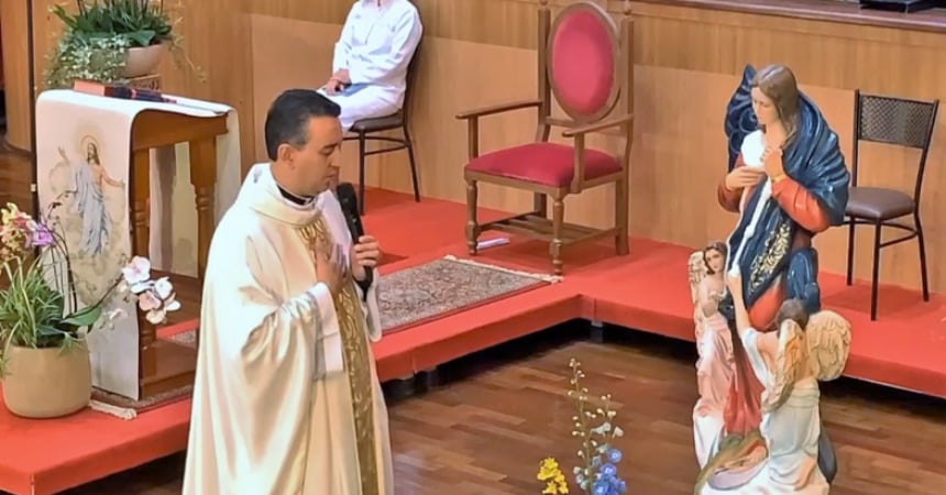 Em Jundiaí, fiéis podem acompanhar missa de 1° de Maio pela internet