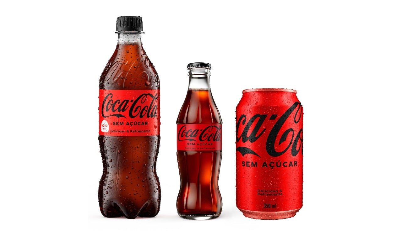 Nova Coca-Cola Sem Açúcar chega ao Brasil
