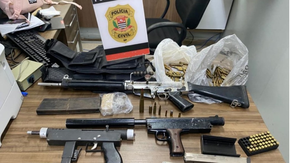 Armamentos de uma organização criminosa são encontrados em Jarinu
