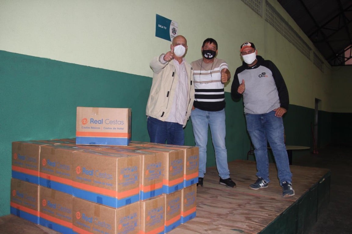 Comerciantes de Campo Limpo Paulista arrecadam cestas básicas para doação