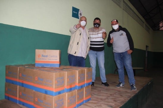 Comerciantes de Campo Limpo Paulista arrecadam cestas básicas para doação