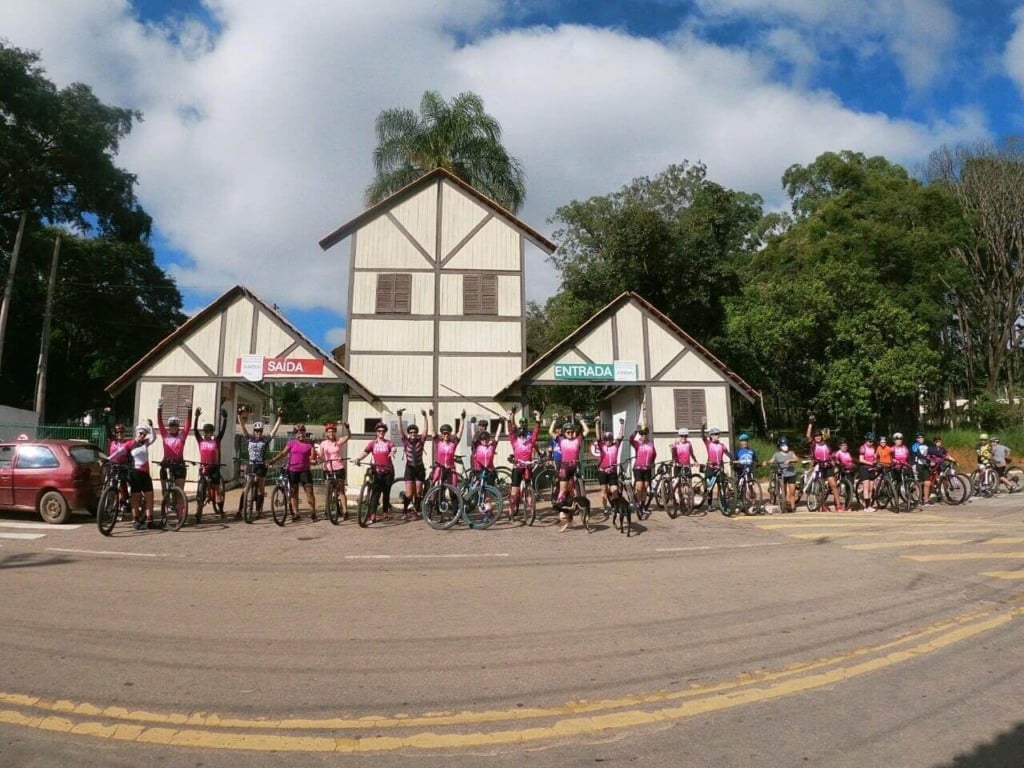 Grupo de ciclistas de Jundiaí