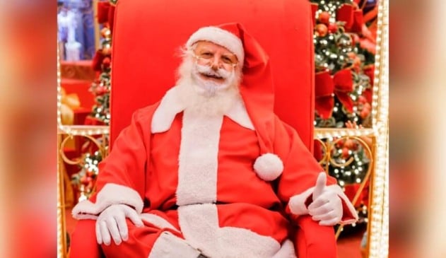 Papai Noel chega ao Maxi Shopping Jundiaí