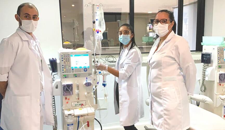 Jundiaí: Enfermeiros do Hospital Universitário participam de treinamento de hemodiálise