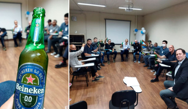 “Papo de Bar” no Hospital São Vicente reúne colaboradores para falar do câncer de próstata