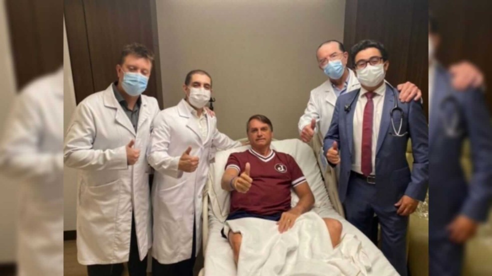 Foto: Reprodução / Twitter do Bolsonaro Foto: Reprodução / Twitter do Bolsonaro