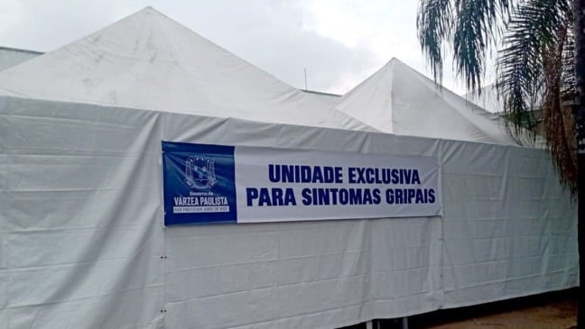 Várzea Paulista prepara unidade exclusiva para atendimento de pessoas com sintomas gripais