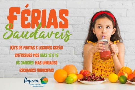 Prefeitura de Itupeva distribui kit de frutas e legumes para alunos da Rede Municipal durante as férias
