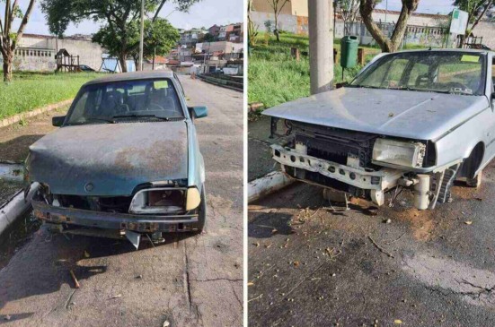 Carros abandonados