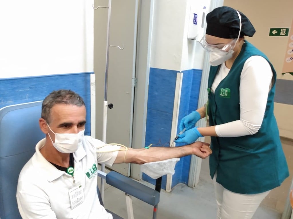 HSV realiza coleta de exames para o novembro azul