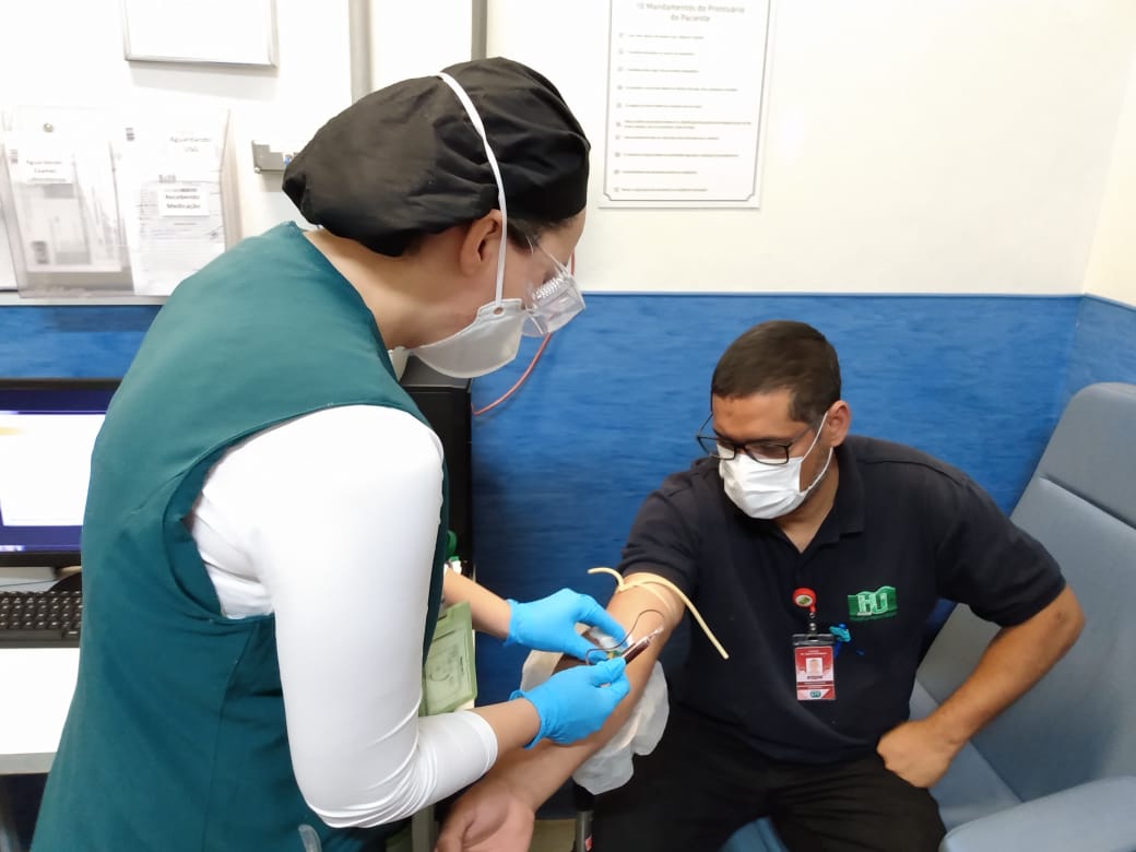 HSV realiza coleta de exames para o novembro azul
