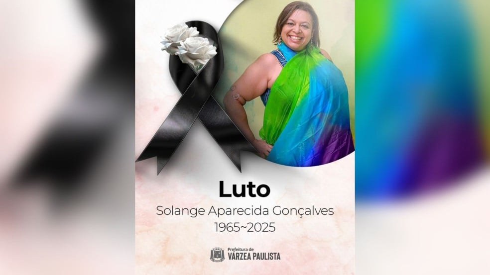 comunicado de falecimento da professora Sol