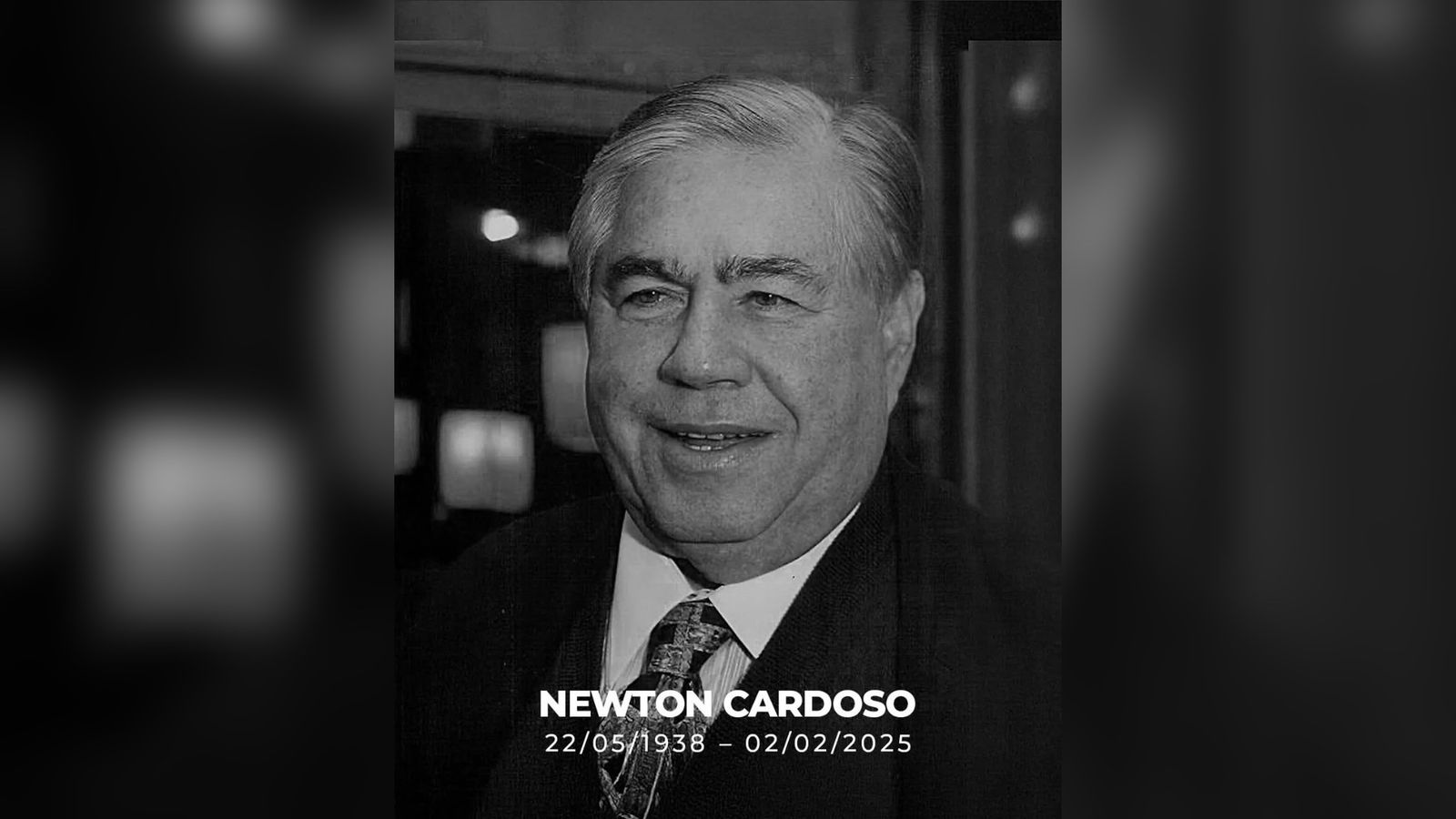 Nota de pesar de Newton Cardoso.