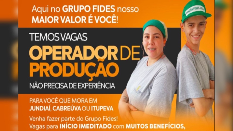 Banner de vaga de emprego