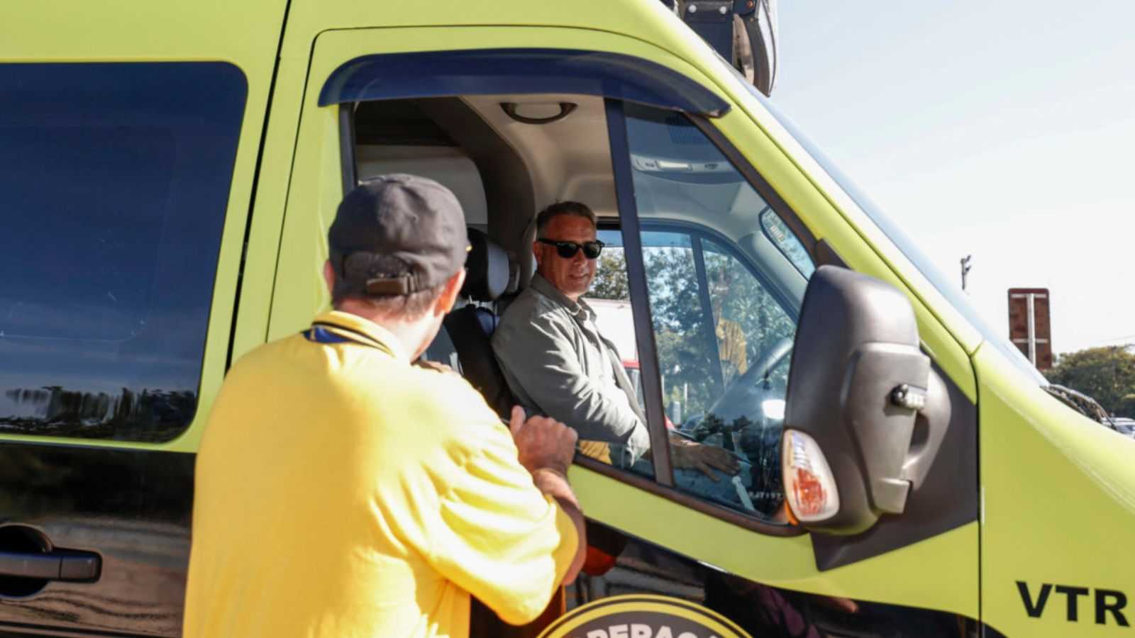 Ação de Maio Amarelo em Jundiaí.