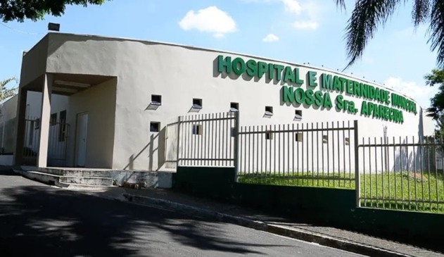 Foto da fachada do hospital de Itupeva