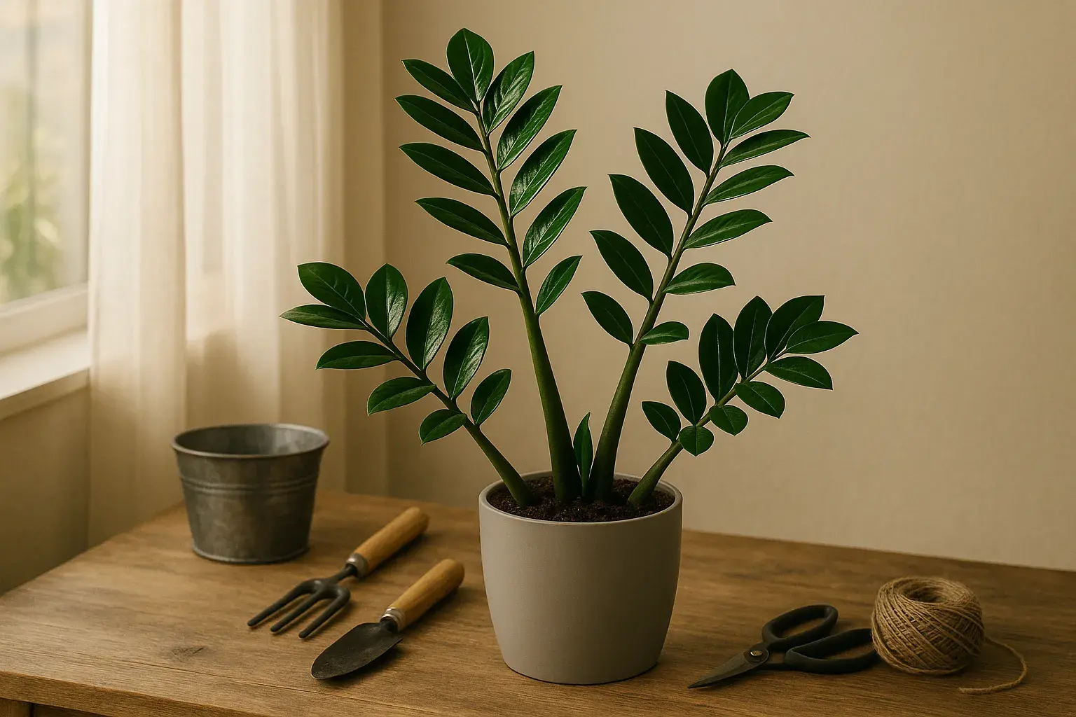 Zamioculca com folhas caindo O problema pode estar no tipo de solo