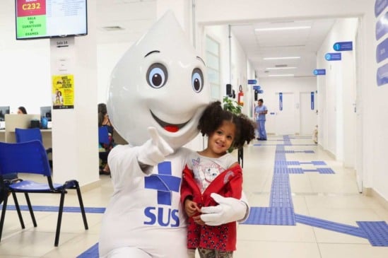 D de Multivacinação em Jundiaí: Zé Gotinha convida todos para a ação. Vacina contra a Paralisia Infantil