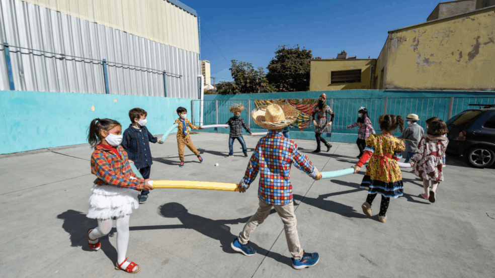 Festa junina da EMEB Marcos Gasparian de Jundiaí é marcada por protocolos de segurança contra a Covid-19