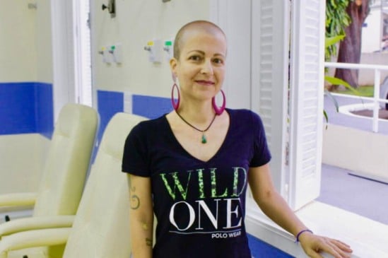 A tradutora Gisele Ferreira já virou símbolo da luta contra o câncer em Jundiaí