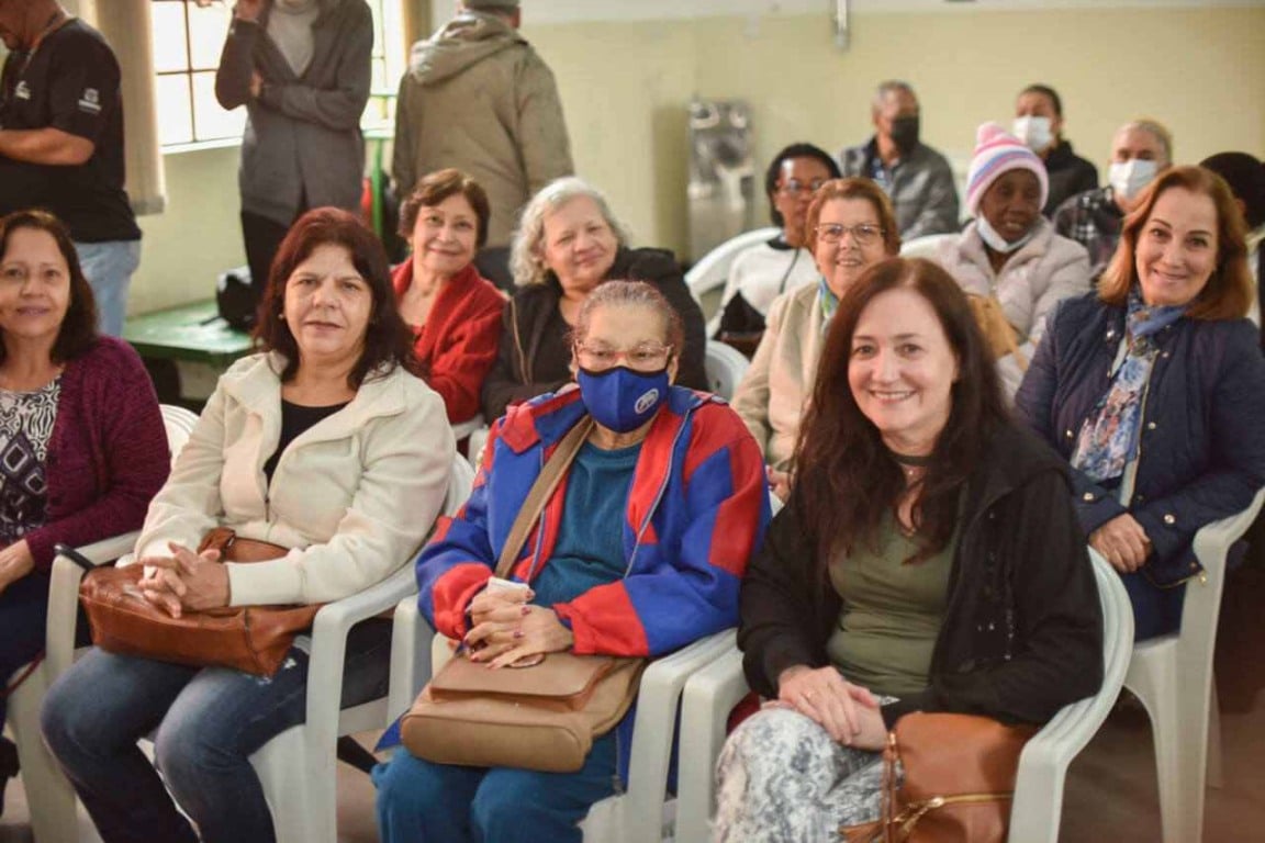 Centro de Convivência do Idoso ficou lotado para receber o evento