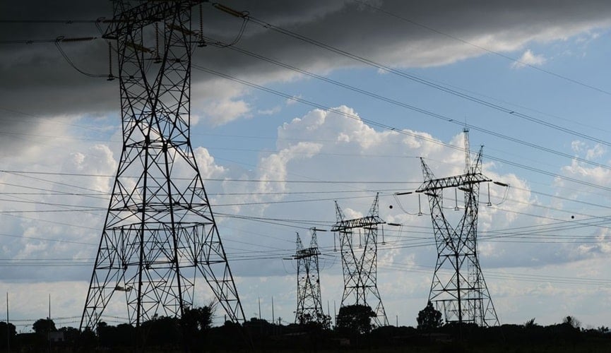 Foto de rede elétrica